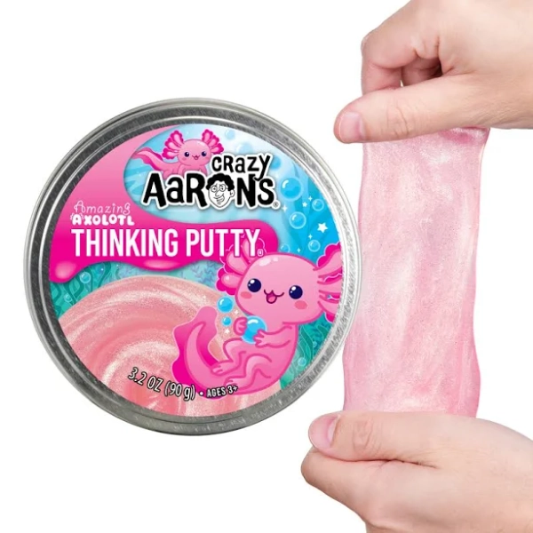 Crazy Aaron's Thinking Putty Amazing Axolotl