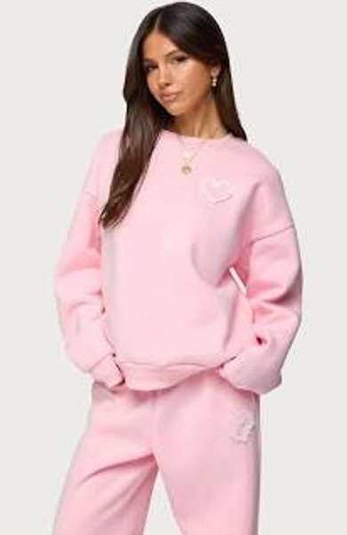 Edikted Women's Love Oversized Sweatshirt