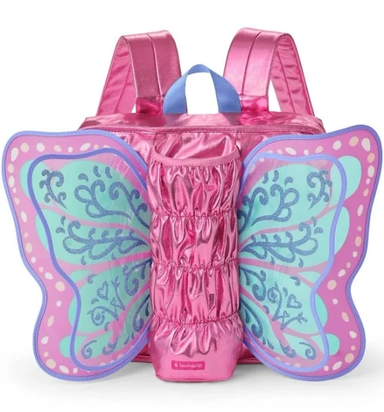 American Girl WellieWishers Pink Flutter Wings Doll Carrier