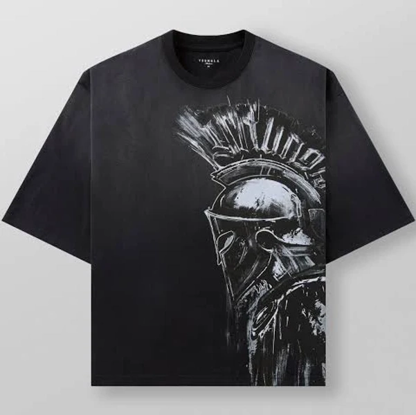 YoungLA Men's 4119 Spartan Tees Wash