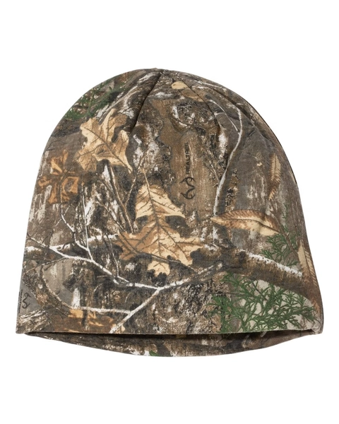 8" Camo Knit Beanie