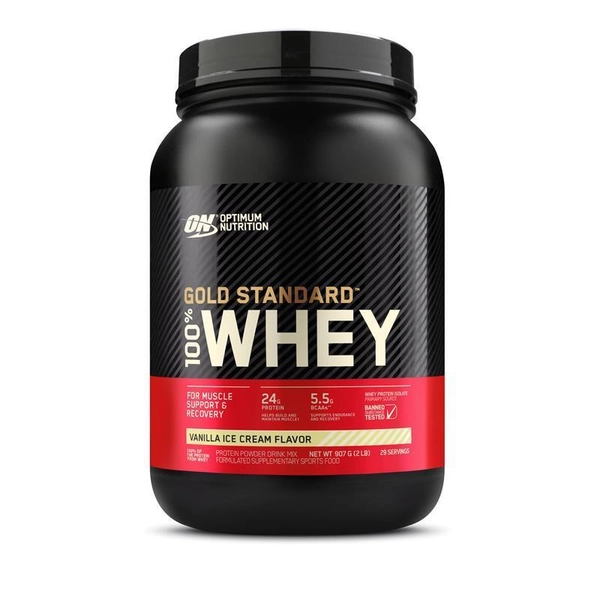 Optimum Nutrition Gold Standard 100% Whey Vanilla Ice Cream 907g 