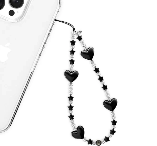 Gothic Star Phone Charm