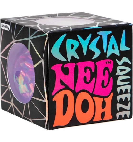 Schylling Toys Nee Doh Crystal Squeeze Stess Ball