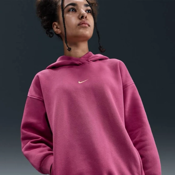 Nike Girls' Club Fleece Oversized Hoodie
