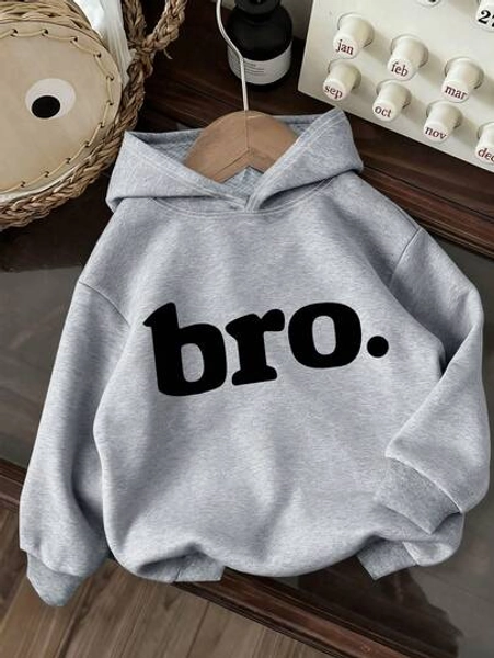 Teenager Female Student, Simple Letter Printed Pattern, Casual Style, Hooded Sweatshirt, Can Be Worn In Spring And Autumn, Shopping, School, Party, Travel Clothes