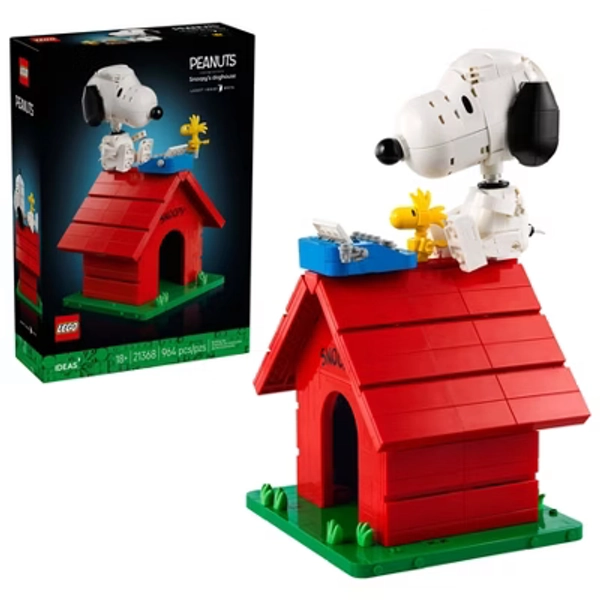LEGO Ideas Peanuts: Snoopy's Doghouse Building Set - 21368