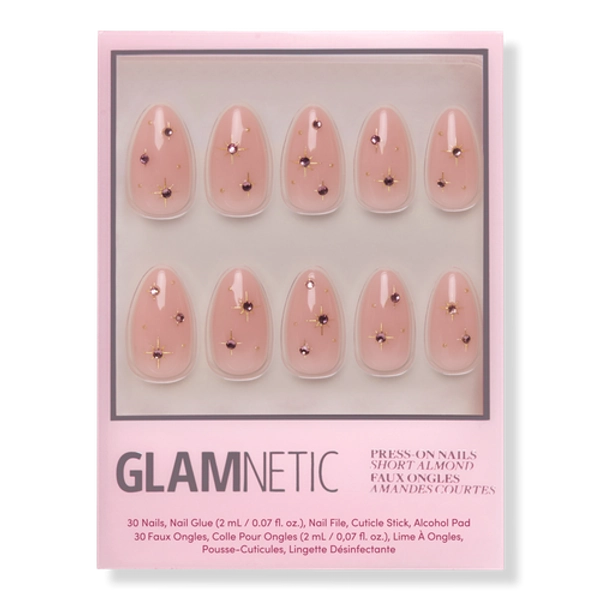 Pink Comet Press-On Nails