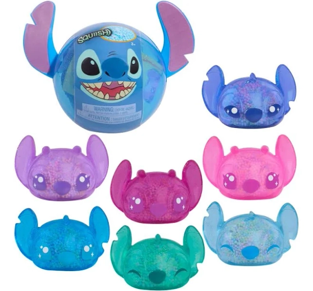 Disney Stitch Squish-a-Stitch Collectible Figures Series 2 Blind Capsule