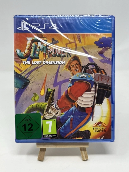 Jim Power The Lost Dimension | Strictly Limited Games | (PS4) Brand New Sealed ✅