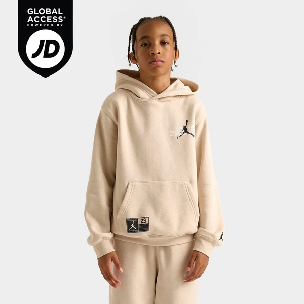 Big Kids' Jordan Jumpman Stamp Pullover Hoodie