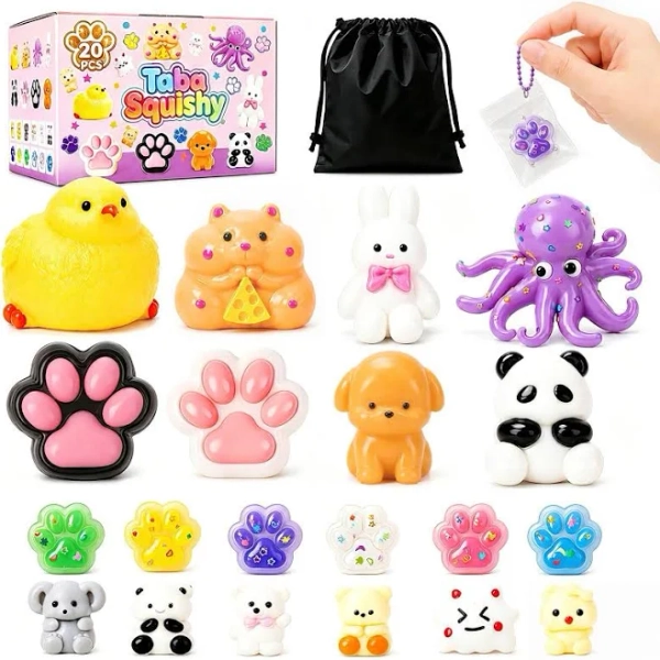 Mochi Taba Squishy Toys Kit