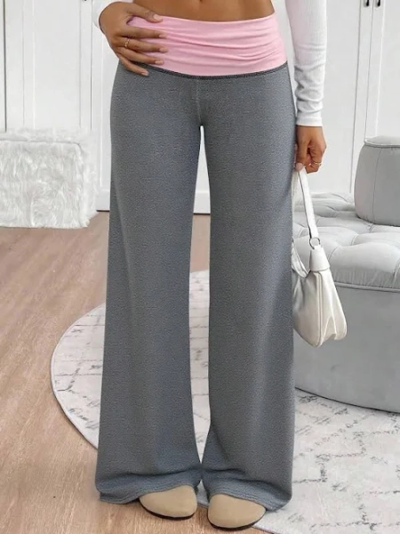 Girls' Wide Leg Sweatpants