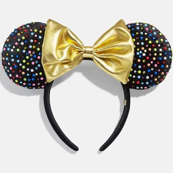 BaubleBar Minnie Mouse Disney Multicolored Gem Ears Headband