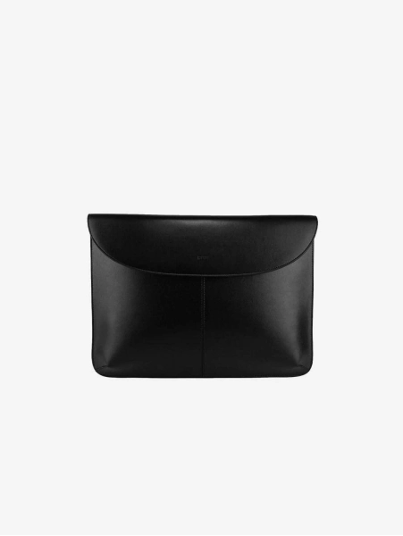 Loyalty Vegan Apple Leather Laptop Bag | Black - 13-14"
