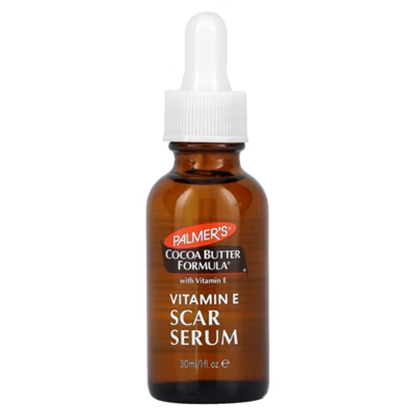 Palmer's Cocoa Butter Formula, Vitamin E Scar Serum, Fragrance Free, 1 fl oz (30 ml)