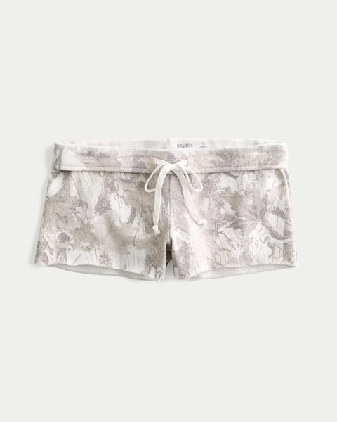 Camo Mini Fleece Shorts