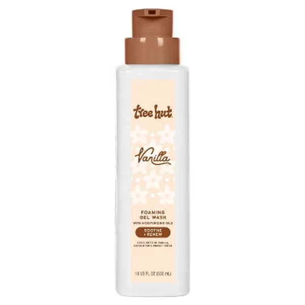 Tree Hut Foaming Gel Body Wash - Vanilla - 18 fl oz