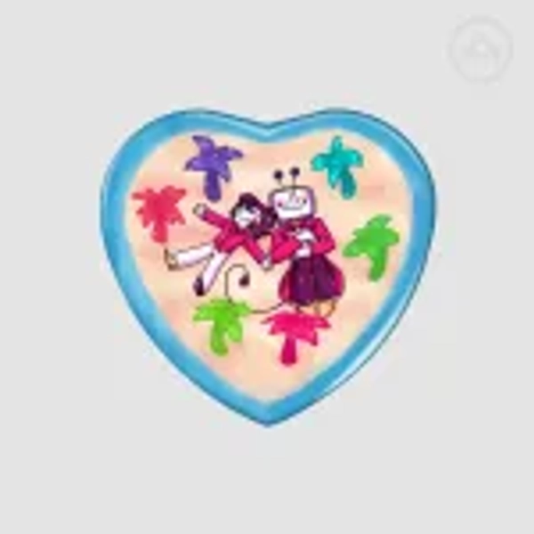 Tropic of love button pin by Vainess77 - ACGGOODS