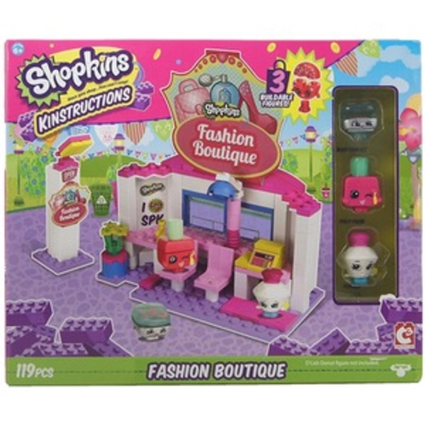 Kinstructions Fashion Boutique 3 Buildable Figures 119 Pcs