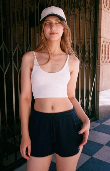 White Alexis Tank Top