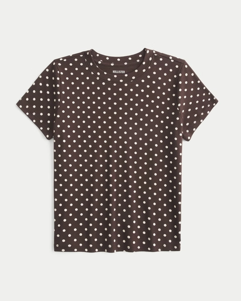 100% Cotton Crew Baby Tee