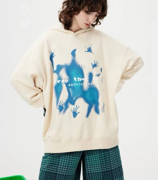 Aelfric Eden Abstraction Shadow Graphic Hoodie