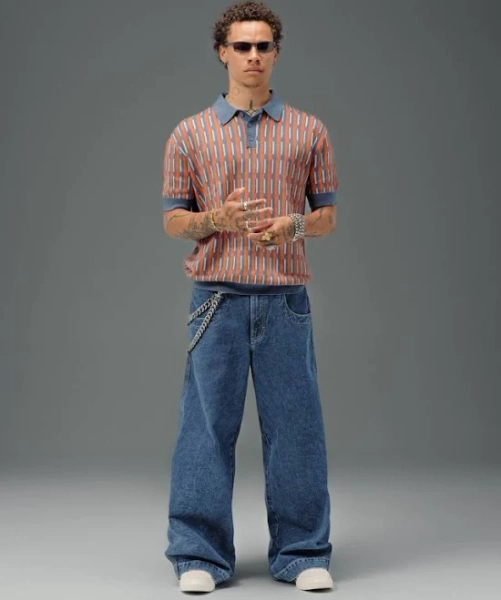 Jnco Los Angeles 101 Twin Cannon Wide Leg Jeans