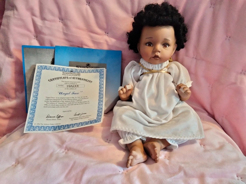 Dianna effner doll angel face 