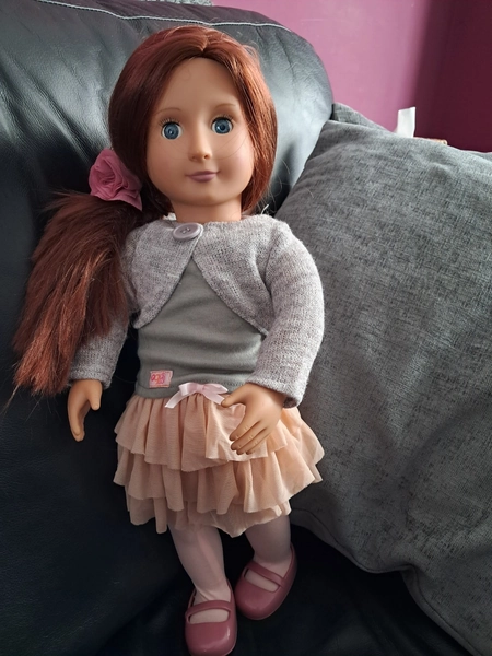 Our Generation “Ayla” Doll With Outfit 18”  Great Condition