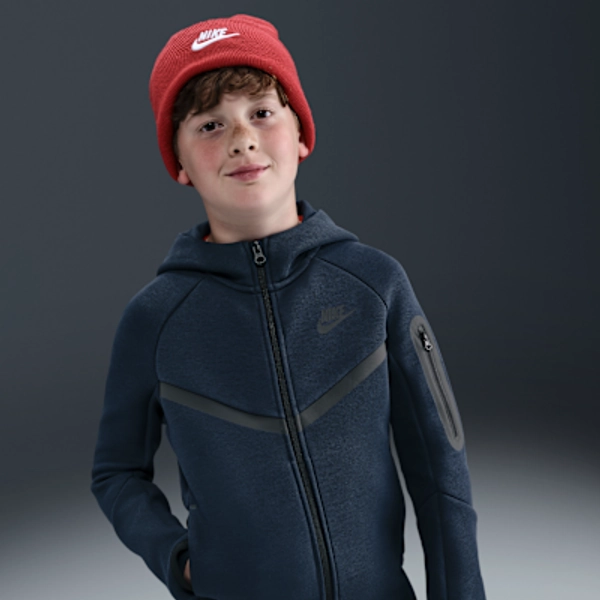 Nike Sportswear Tech Fleece Big Kids' Full-Zip Hoodie