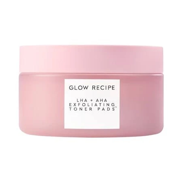 Glow Recipe LHA + AHA Korean Watermelon Toner Pads