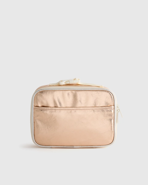 Recycled Lunch Box in Rose Gold/Silver