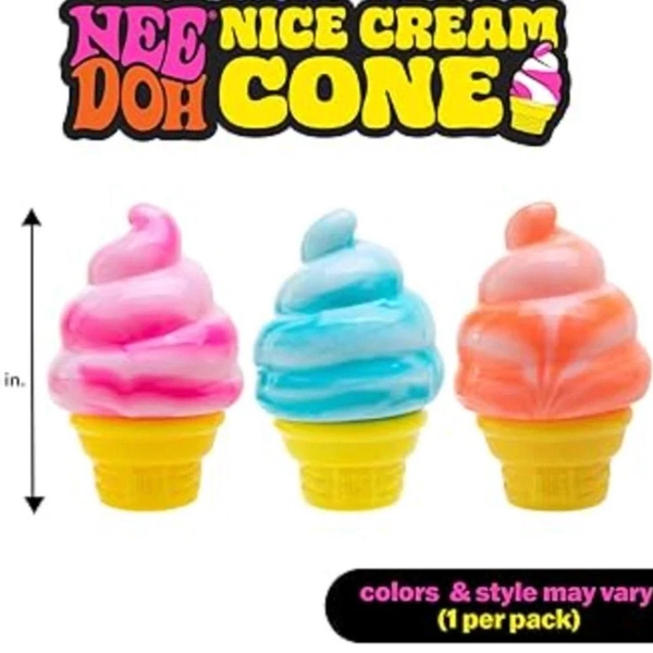NeeDoh Nice Cream Color May Vary