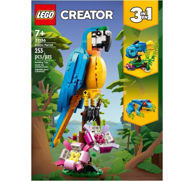 Lego Creator Exotic Parrot Build Set