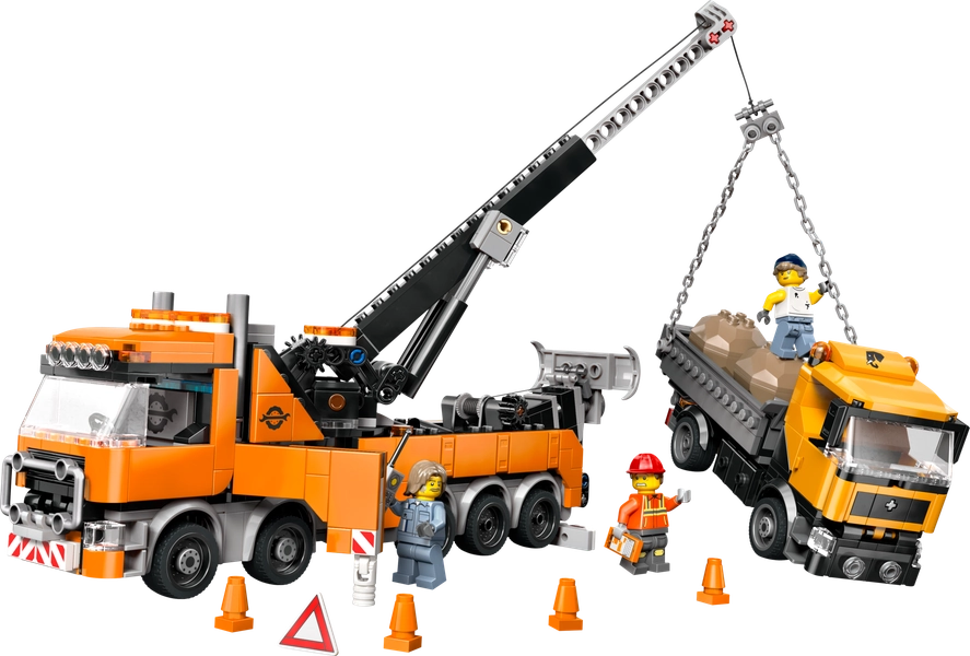 Heavy-Duty Recovery Tow Truck with Crane