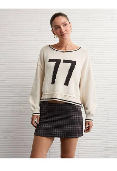 AE It Knit Low-Rise Micro Skort