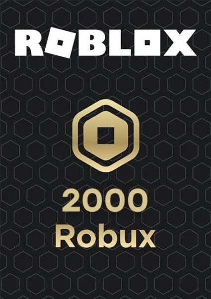 Roblox Gift Card - 2000 Robux (USA)