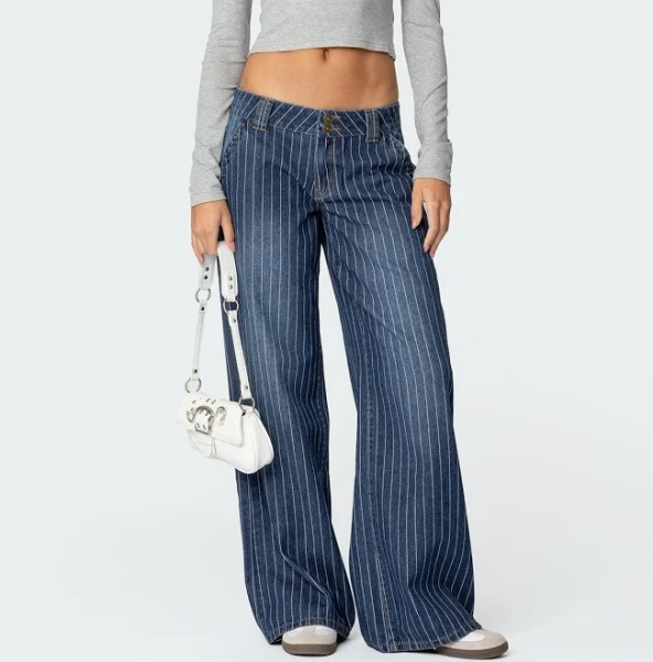 Edikted Low Rise Jeans