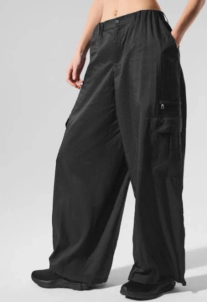 alo Sheer Game Time Wide Leg Jogger