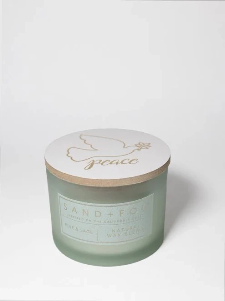 Pine & Sage Scented Candle