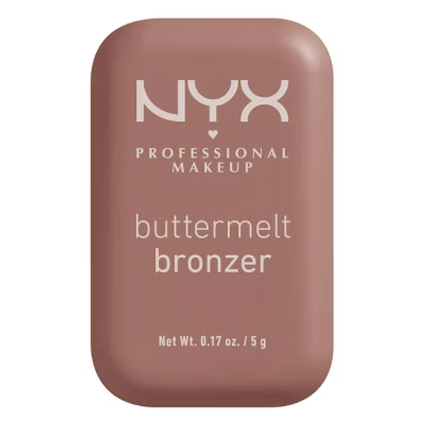 NYX Professional Makeup Buttermelt Bronzer- 02 All Butta'd Up (Light Medium Warm) - 0.17oz