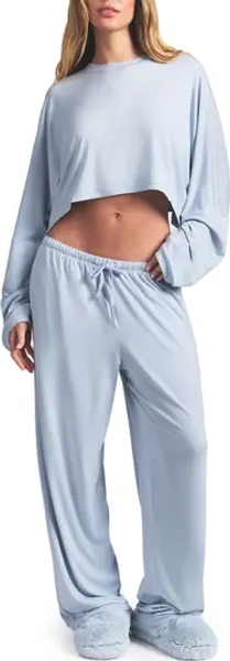 Crop Top & Pants Pajamas
