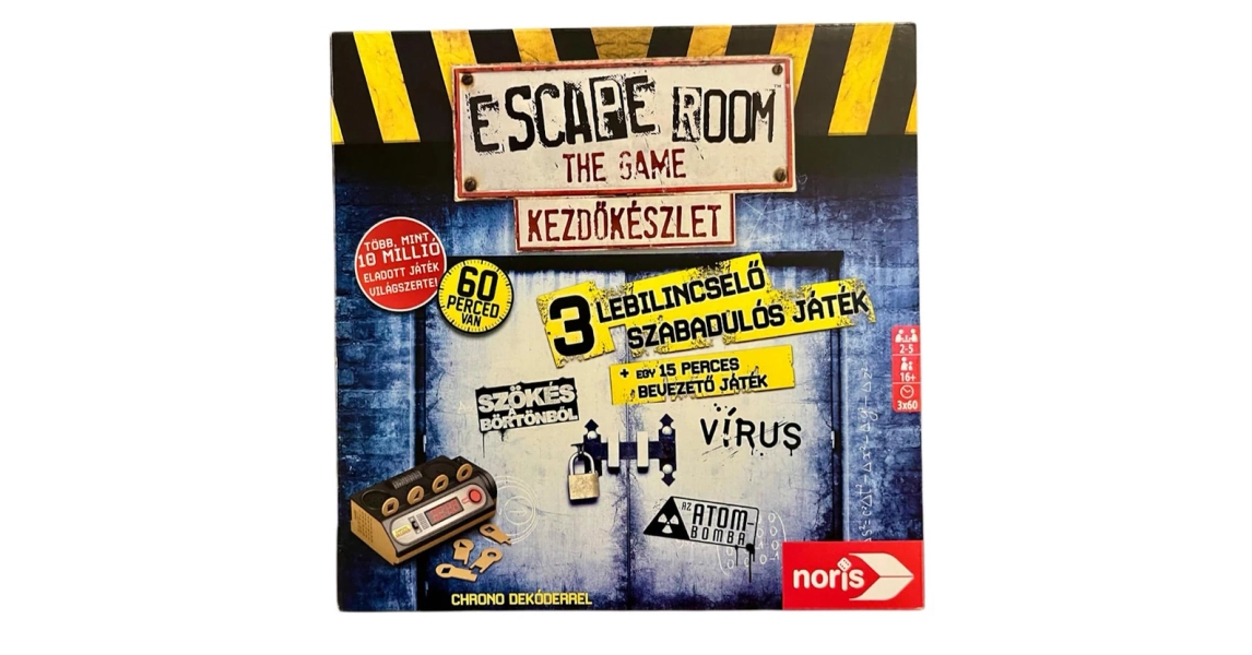 Escape Room - The Game kezdőkészlet társasjáték (606102034006)