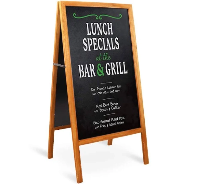 Unho Magnetic A Frame Chalkboard Sign