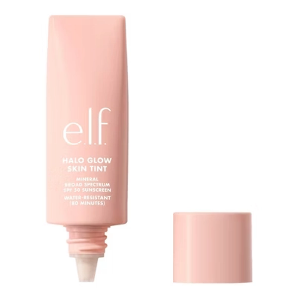 e.l.f. Halo Glow Skin Tint Light Coverage Foundation - Mineral SPF 50 - 1 Fair Neutral - 1 fl oz