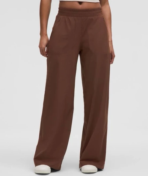 Lululemon Women's Swift Mid-Rise Wide-Leg Pants