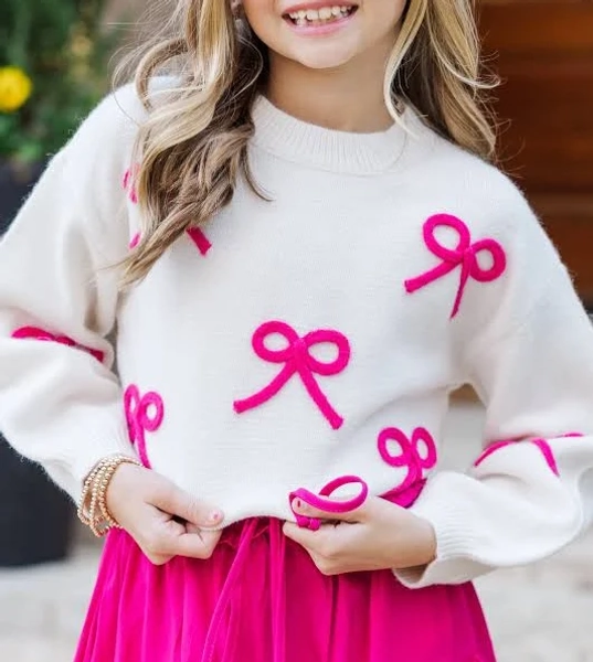 Alyson Bow Sweater