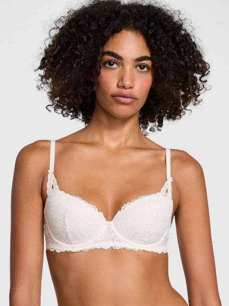 Buy Wink Lightly Lined Balconette Bra - Order Pink Online | Victoria's Secret Australia