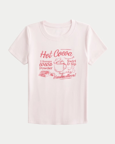 Hot Cocoa Graphic Baby Tee